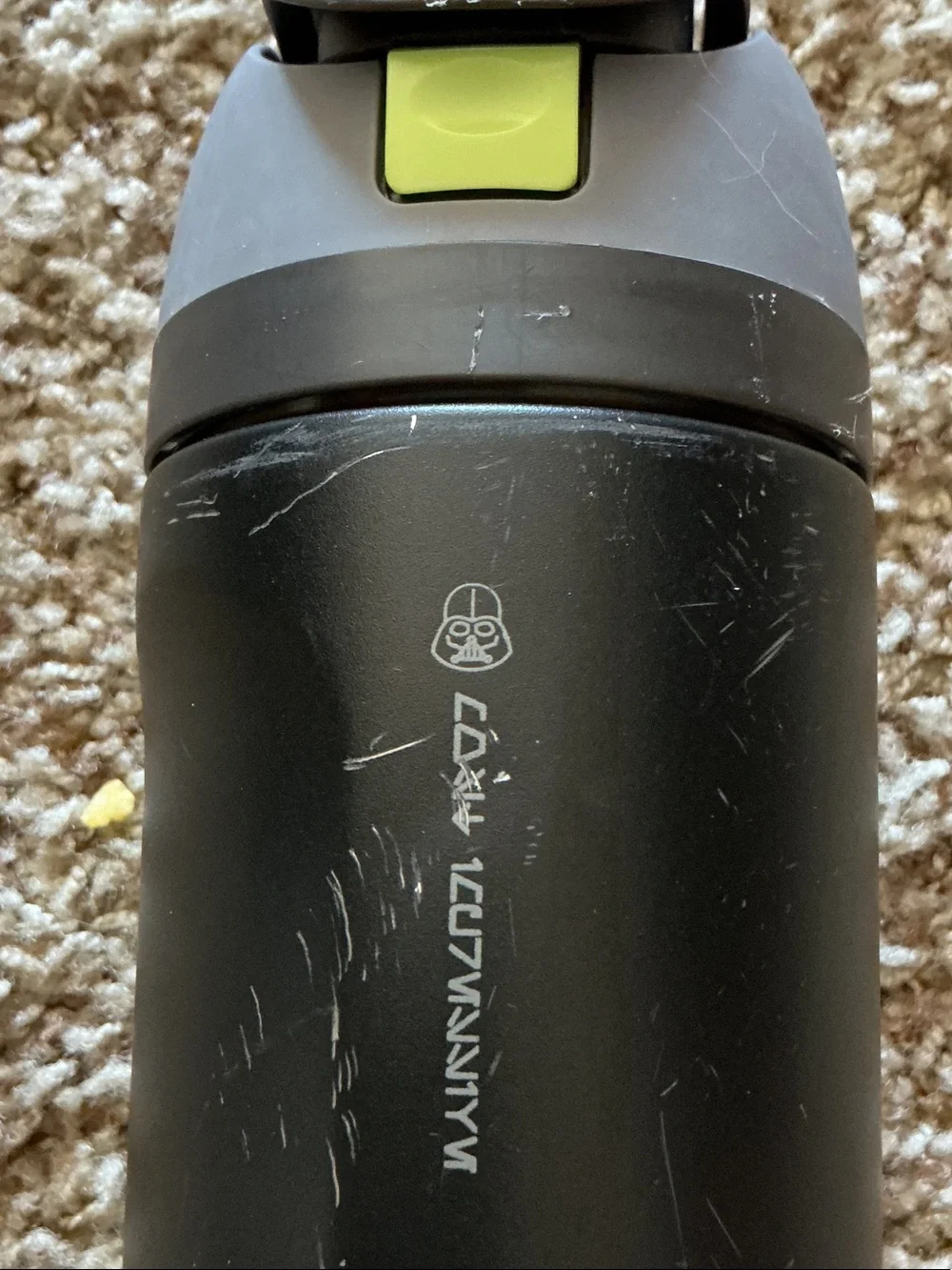 owala - Darth Vader black water bottle